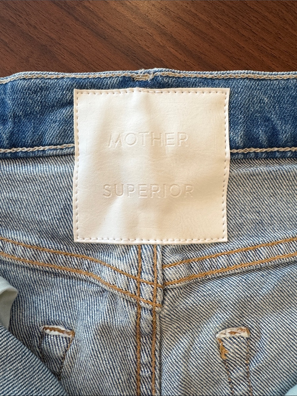 NWOT Mother Denim The Tomcat Roller Jean 26 Petite Lil I Confess Jeans Wide Leg - Picture 10 of 13